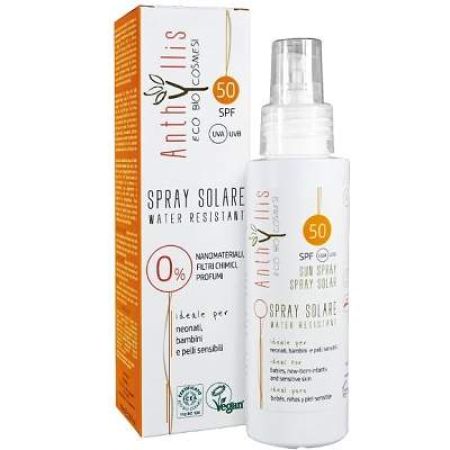 Protectie Bio solara spray filtre minerale SPF50+ pentru bebe, 100ml, Baby Anthyllis