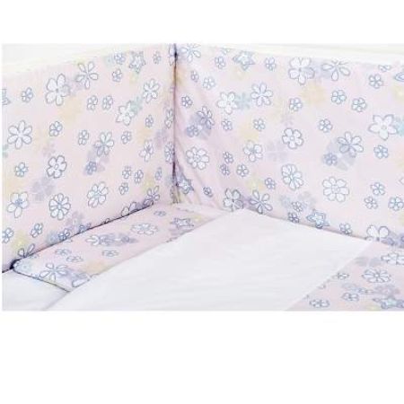 Protectie laterala patut Sweet Dreams, 180x40 cm, BebeDeco