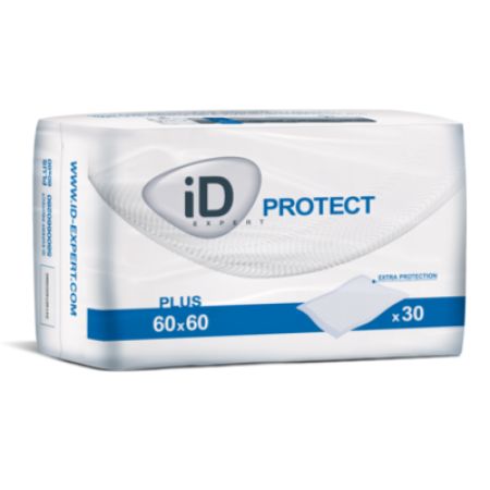 Protectie pentru pat si scaun Protect Plus, 60x60 cm, 30 bucati, Id Expert