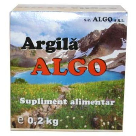 Pulbere argila, 200g, Algo