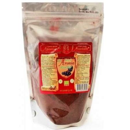 Pulbere organica din fructe de aronia, 200g, Miriam