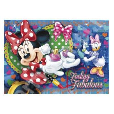 Puzzle 3D Minnie, 104 piese + ochelari 3D, Clementoni