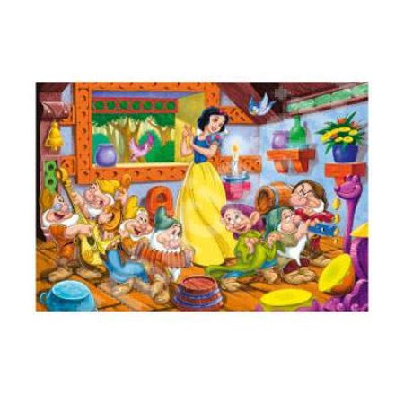 Set puzzle Alba ca zapada, 3 puzzle  9 12 18 piese, CL22505, Clementoni   