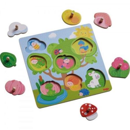 Puzzle Animale ascunse, +12 luni, Haba