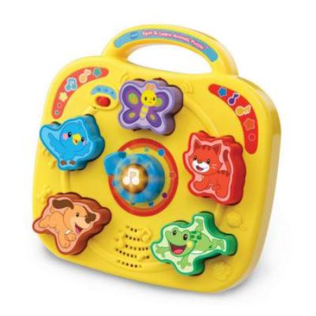 Puzzle cu animale si melodii, 12-36 luni, VT189403, Vtech