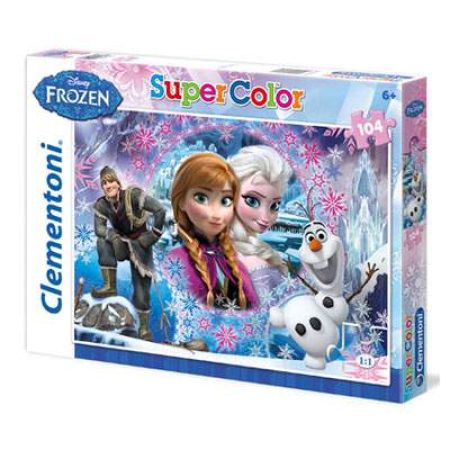 Puzzle Frozen Regatul de Gheata, 104 piese, CL27913, Clementoni