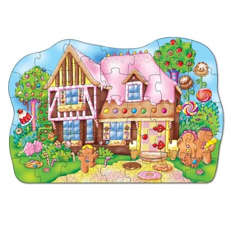 Puzzle gigant de podea Casuta de turta dulce, 261, Orchard