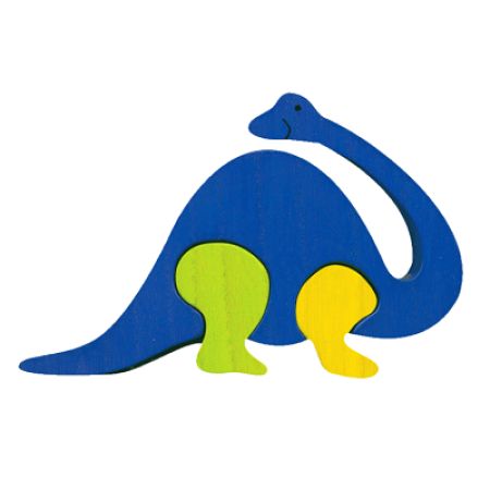 Puzzle Mini Brontosaurus, 11055, Fauna