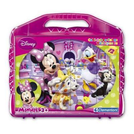 Puzzle Minnie Club House, 12 cuburi, CL41171, Clementini