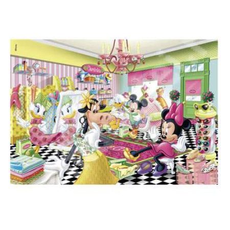 Puzzle Minnie la cumparaturi, 60 piese, CL26853, Clementoni