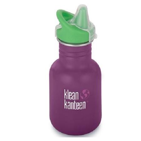 Recipient din otel inoxidabil Sippy Winter Plum, +6 luni, 355 ml, Klean Kanteen