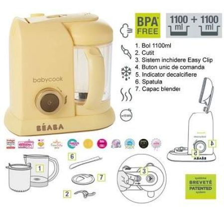 Robot BabyCook Vanilla Crem, B912605, Beaba