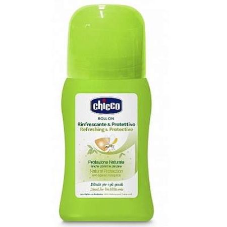 Roll-on revigorant protector cu ulei de Melissa si Andiroba, 60ml, 2luni+, Chicco