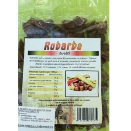 Rubarba bucati, 200 g, Managis