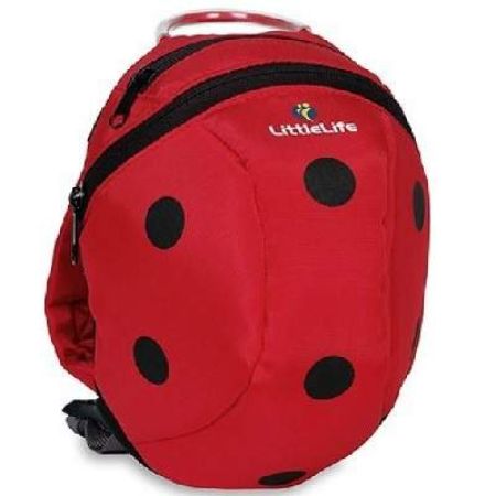 Rucsac cu ham, model buburuza, +6 luni, LittleLife