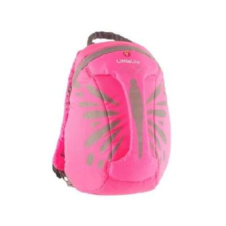 Rucsac reflectorizant cu maner, Fluture, 1-3 ani, LittleLife