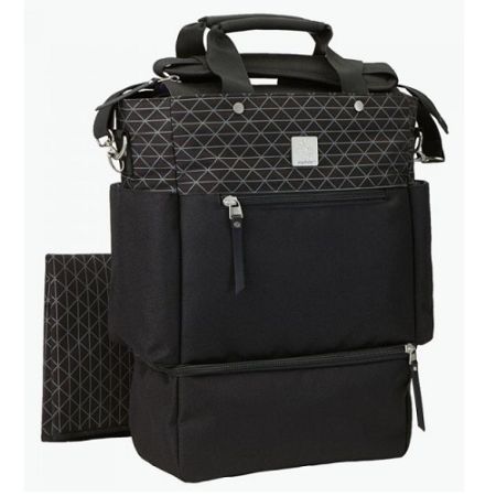 Rucsac geanta pentru scutece Carry On Geo Black, ER20049, Ergobaby