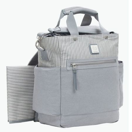 Rucsac geanta pentru scutece Coffe Run Grey, ER20047, Ergobaby