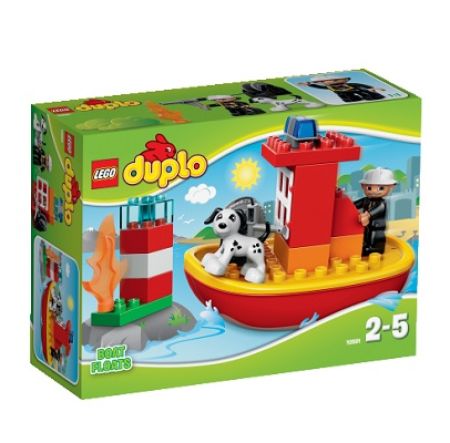 Salupa de stins incendii, 2-5 ani, L10591, Lego Duplo