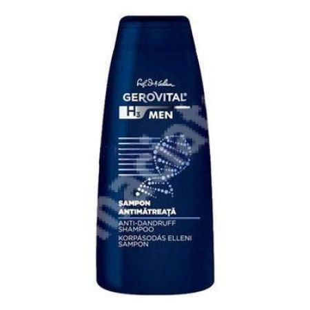 Sampon anti-matreata, Gerovital H3 Men, 250 ml, Farmec