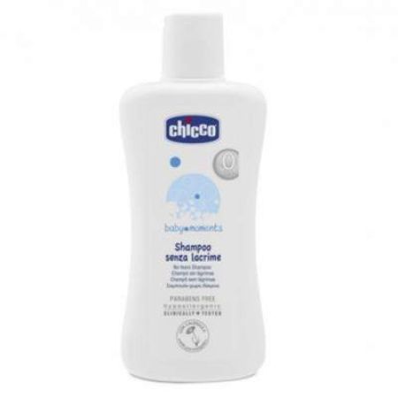 Sampon fara lacrimi Baby Moments, +0 luni, 200 ml, 02839-9, Chicco