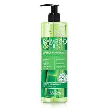 Sampon fortifiant Bamboo&Oils Hair Genic, 400 ml, Farmona