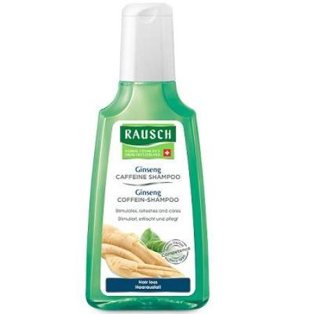 Sampon impotriva caderii parului cu cofeina si Gingseng, 200ml, Rausch