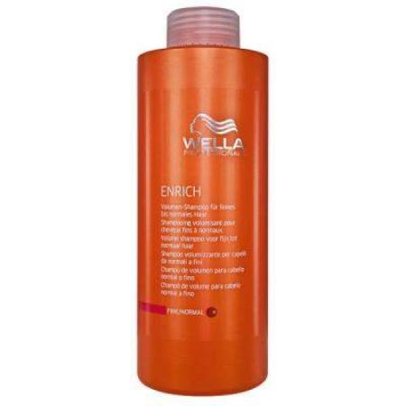 Sampon pentru par deteriorat cu structura fina sau normala Enrich, 1000 ml, Wella Professionals