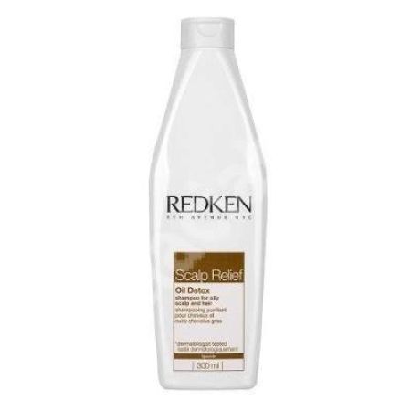 Sampon pentru par si scalp gras Oil Detox Scalp Relief, 300 ml, Redken