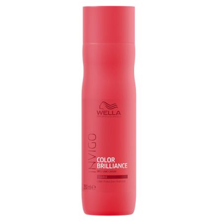 Sampon pentru par vopsit cu fir gros Invigo Color Brilliance, 250 ml, Wella Professionals