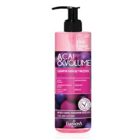 Sampon pentru volum Acai&Volume Hair Genic, 400 ml, Farmona