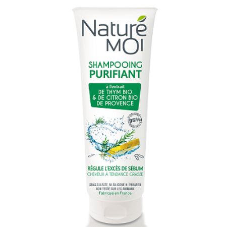 Sampon purifiant Bio, 250ml, Nature Moi