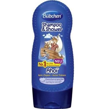 Sampon si gel de dus Ahoi, 230ml, Bubchen