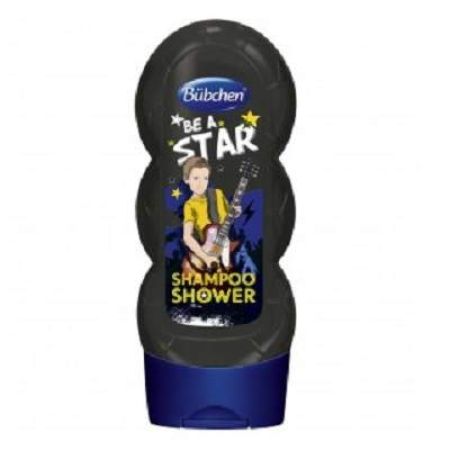 Sampon si gel de dus Fii un Star, 230ml, Bubchen