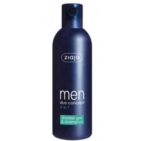 Sampon si gel de dus men 2 in 1, 300 ml, Ziaja