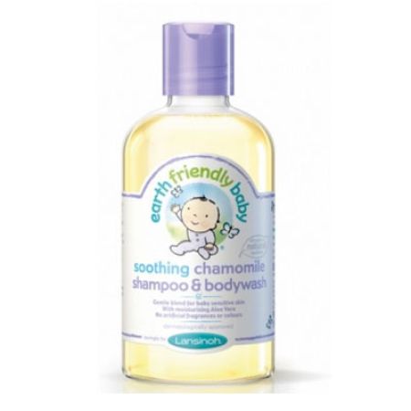 Sampon si gel de dus Organic pentru bebelusi cu musetel, 250 ml, Earth Friendly Baby