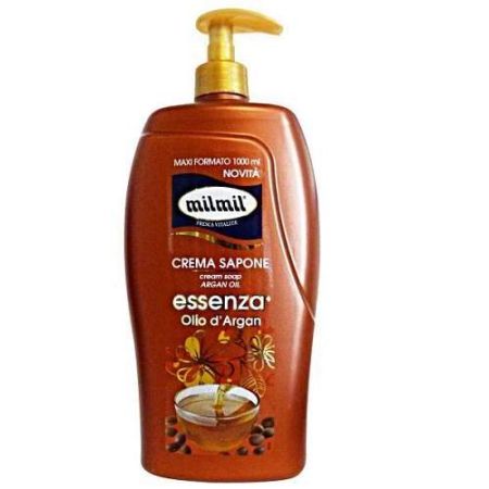 Sapun crema cu ulei de argan, 1000 ml, Milmil