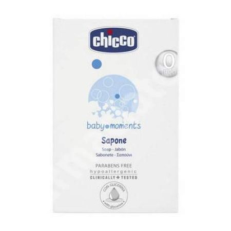 Sapun crema pentru copii Baby Moments, 100 g, 02855, Chicco