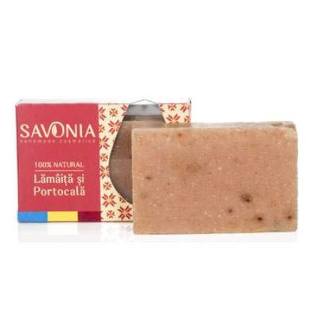 Sapun cu lamaita si portocala, 90 g, Savonia