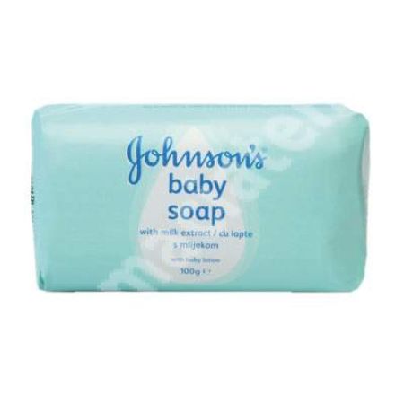 Sapun cu lapte Johnsons Baby, 100 g, Johnson&Johnson