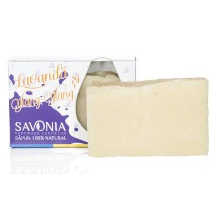 Sapun cu lavanda si ylang-ylang, 90 g, Savonia