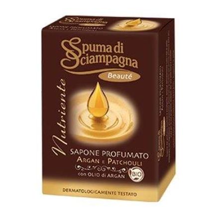 Sapun cu ulei de Argan si Patchouli, 100 g, Spuma Di Sciampagna