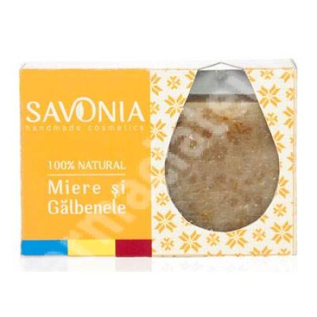 Sapun miere si galbenele, 90 g, Savonia