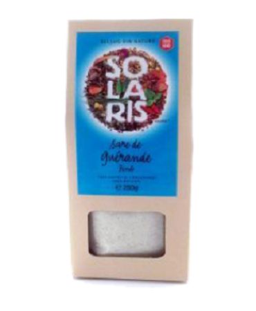 Sare fina de Guerande, 250 g, Solaris