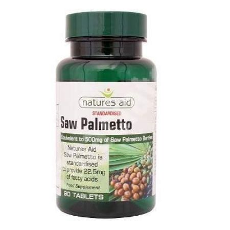 Saw Palmetto, 90 comprimate, Natures Aid