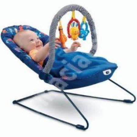 Scaun balansoar cu vibratii, lumini si sunete, C5859, Fisher Price