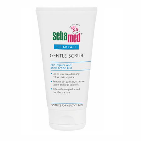 Scrub dermatologic delicat Clear Face, 150 ml, Sebamed