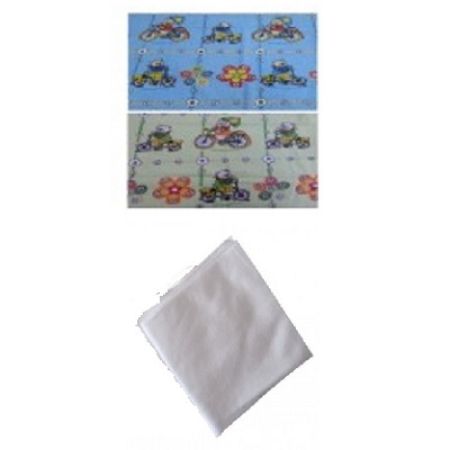 Set 2 scutece din finet cu design, 45x45 cm, Kreis