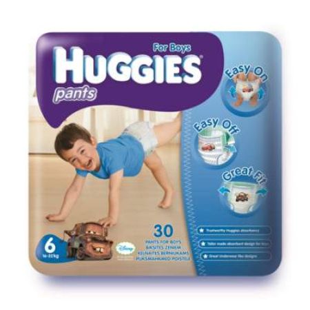 Scutece chilotei nr.6 Pants Boys, 16-22 kg, 30 bucati, Huggies