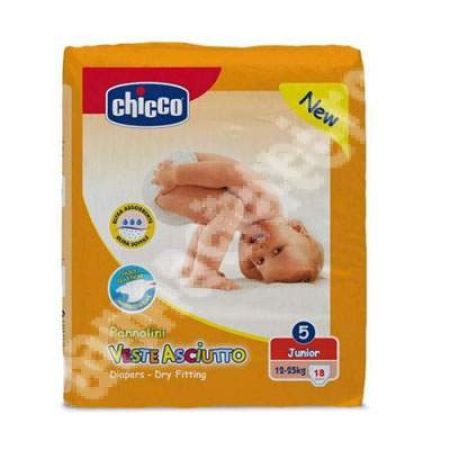 Scutece Junior 12-25kg, 18 bucati, 39025, Chicco